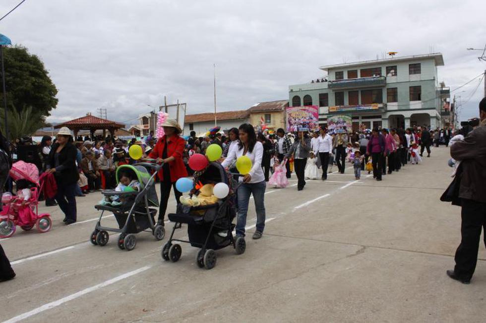 Distrito de Sicaya vibró con apoteósico desfile PERU CORREO