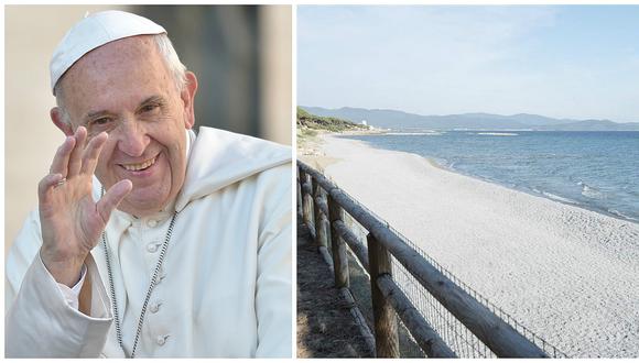 Papa Francisco financia mantenimiento de una playa para discapacitados