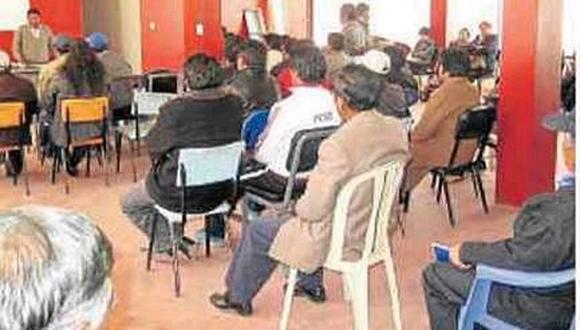​Planta de tratamiento: Dirigentes de Juliaca acuerdan acatar paro convocado por Puno