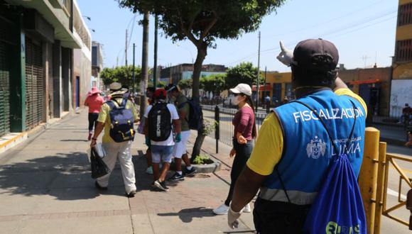 Municipalidad de Lima realizó operativos en los jirones Chancay y Moquegua. (Foto: Difusión / Referencial)