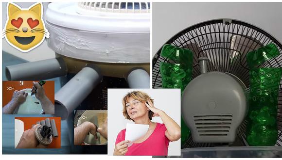 YouTube: así es como debes fabricar tu propio aire acondicionado casero en verano (VIDEO)