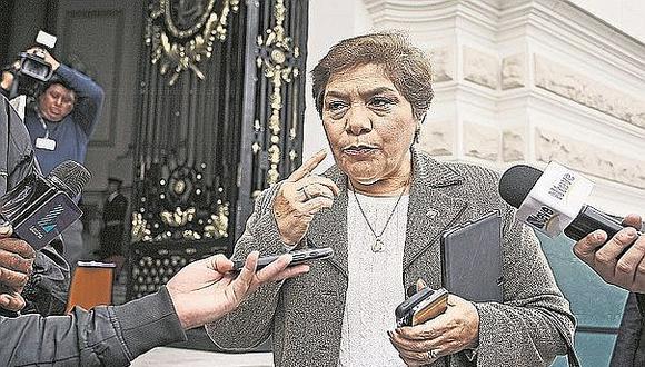 Luz Salgado: "ONPE informa, pero el JNE es el que ratifica al 100%"