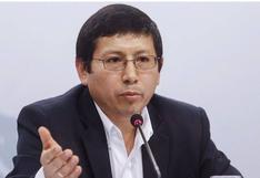 Edmer Trujillo renunció al Ministerio de Transportes 