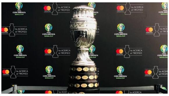 ​Trofeo de la Copa América ya está en Lima e hinchas podrán conocerlo