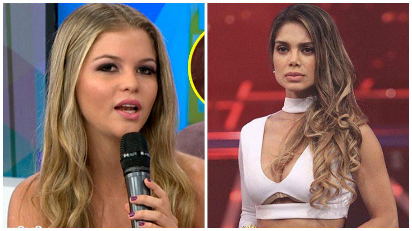 Brunella Horna: así fue el tenso momento cuando se enfrentó a Vanessa Jerí por Renzo Costa (VIDEO)