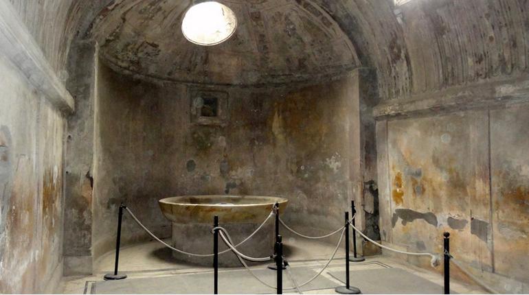 Pompeya: ​Recuperan las termas más antiguas halladas hasta la fecha