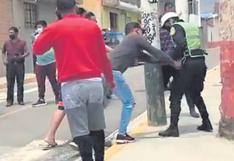Piura: Detienen a dos personas por agredir a un policía en Sullana