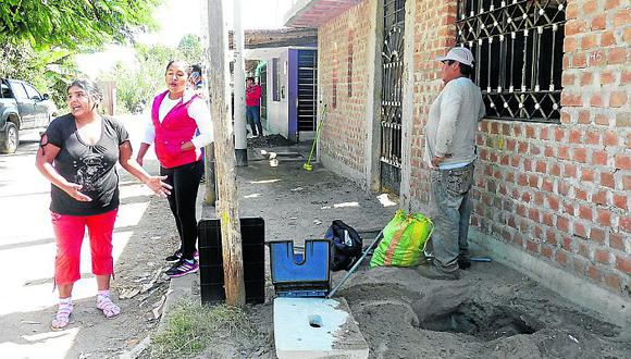 Pobladores se oponen a que Emapica instale medidores de agua en sus viviendas
