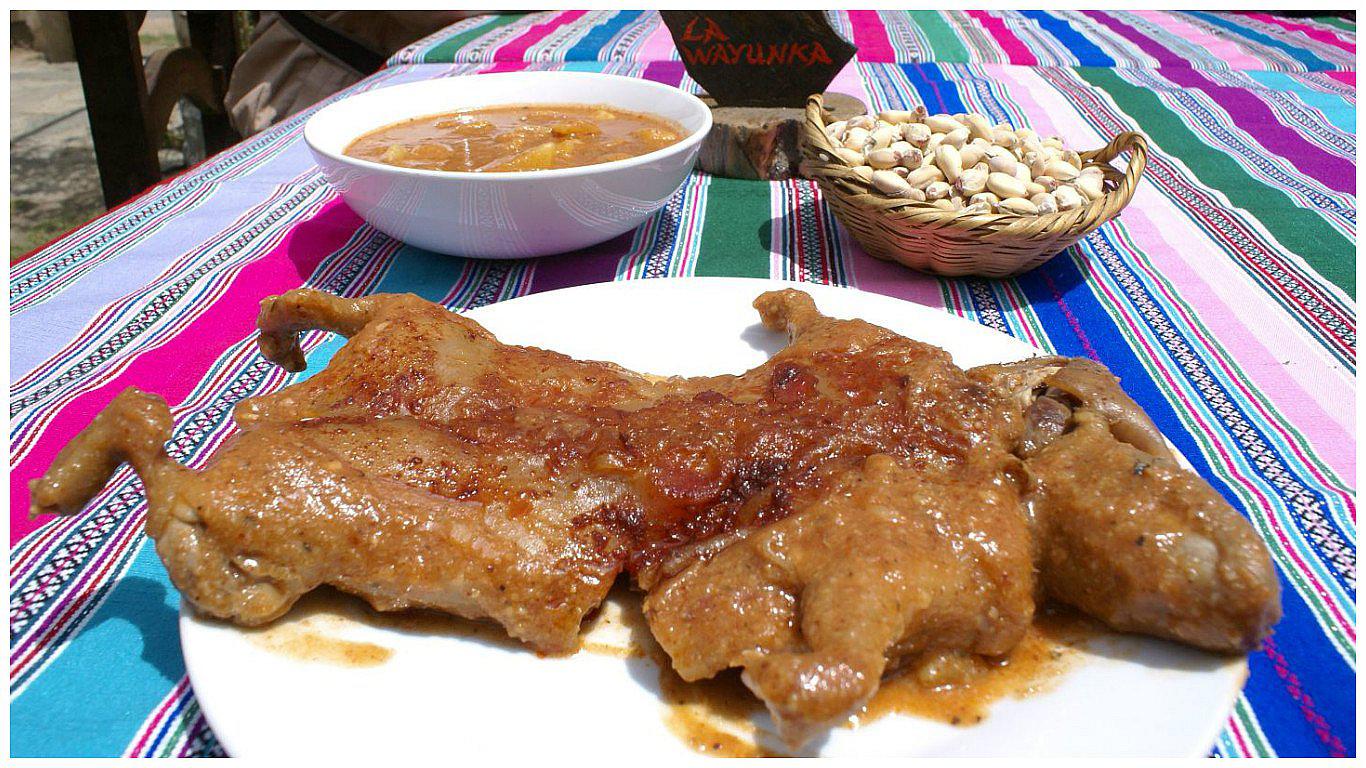 El  locro de cuy, el plato que te da 'la fuerza del diablo'