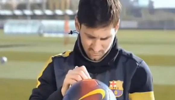 Messi y Barcelona saludan al mundo entero por Navidad