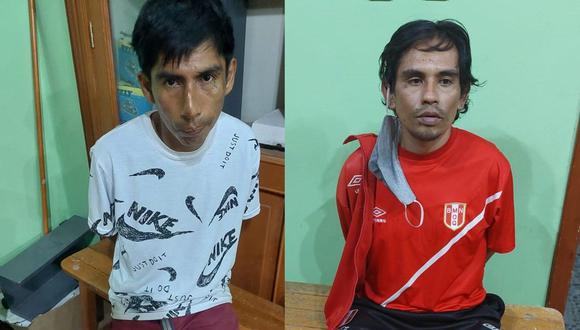 Ambos varones ambos en abril del 2022 robaron un celular a un menor en el centro de Moquegua.  (Foto: Difusión)