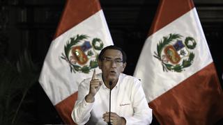Presidente Vizcarra pide a la población no compartir información falsa