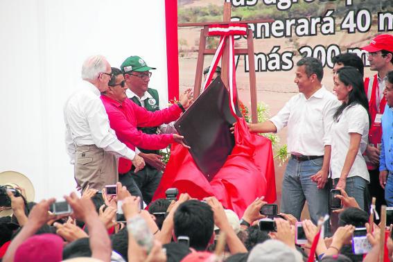 Inauguran Proyecto Olmos tras 90 años de espera