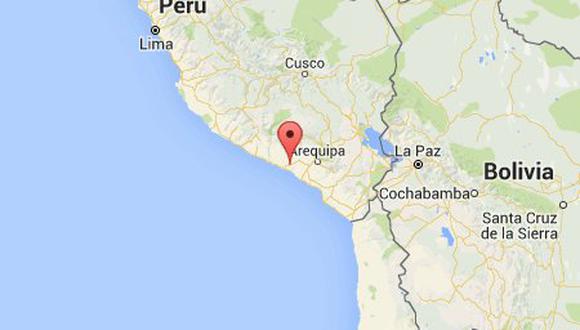 Sismo registrado hoy en Arequipa se sintió en Tacna y Arica