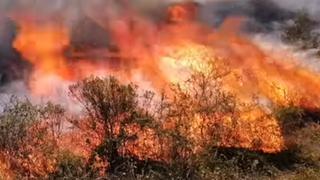 Huancavelica: Voraz incendio cobra una vida en Julcamarca