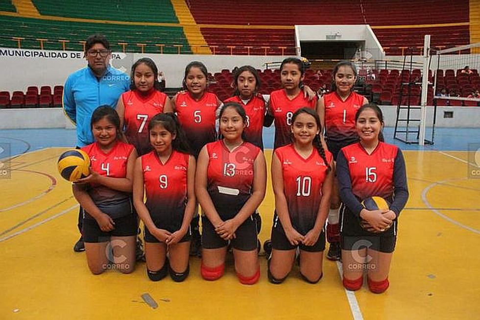 Jornada de mates en el regional de vóley escolar (FOTOS)