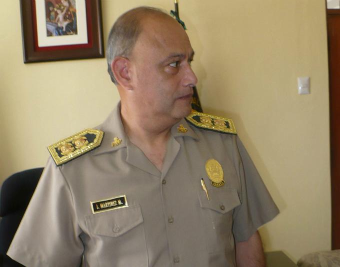 Pasan al retiro a general PNP Jorge Martínez Maruno