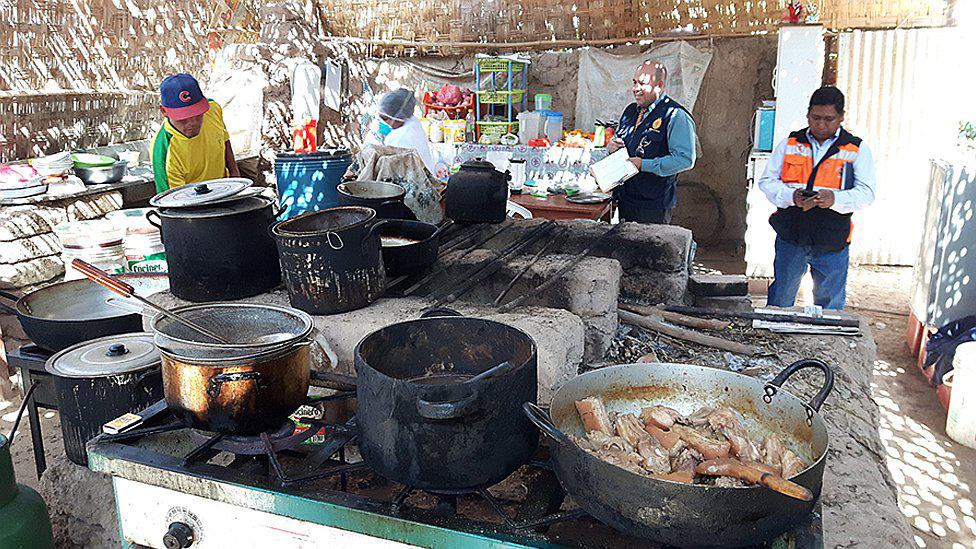 Incautan carne malograda de restaurantes y cuyerías de Moquegua