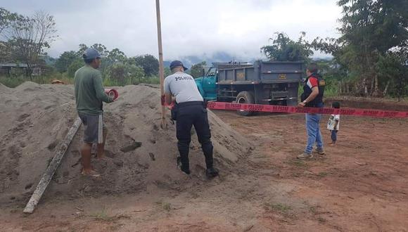 Pesado vehículo acabó con vida de menor en Sangapilla/ Foto: Cortesía