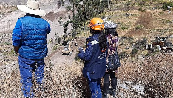 Arequipa: instalan comité técnico para evaluar deslizamientos en Achoma