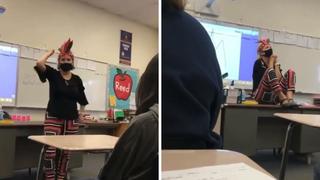 California: profesora de trigonometría es suspendida por imitar a nativos americanos (VIDEO)