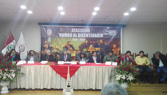 Autoridades resaltan problemáticas de Ayacucho en Plan al Bicentenario 