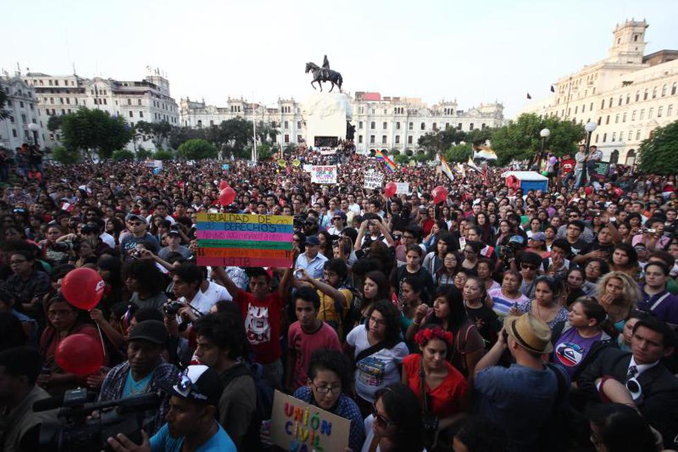 Unión civil: Miles de personas marcharon por sus derechos (FOTOS)