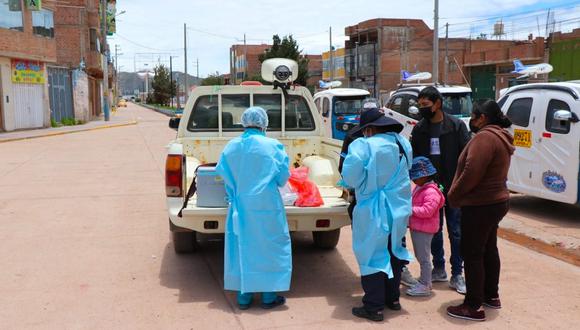Situación de la pandemia en Puno región. Foto/Difusión.