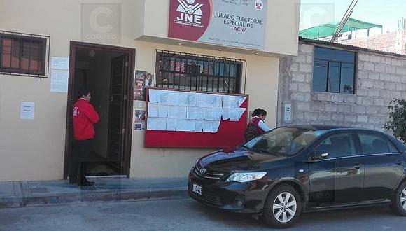 JEE Tacna detecta tres candidatos sentenciados por no cumplir con hijos