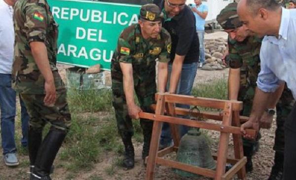 Paraguay devuelve a Bolivia una campana, trofeo de la Guerra del Chaco