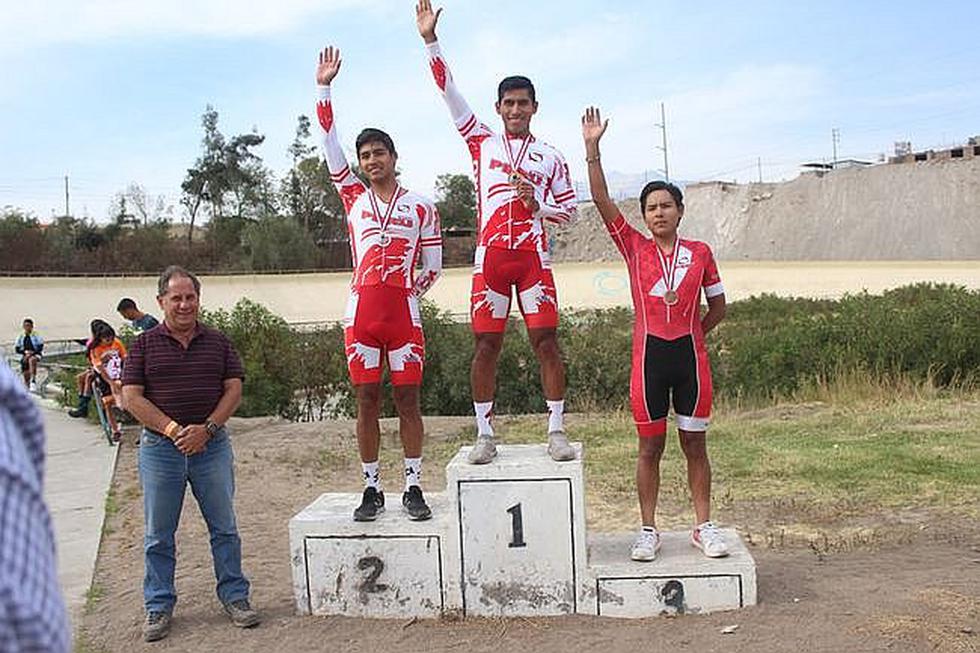 Arequipeños brillaron en el nacional de ciclismo