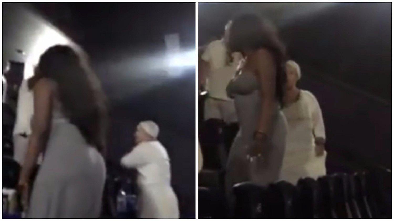 YouTube: la brutal pelea de dos mujeres porque una usaba el celular en el cine (VIDEO)