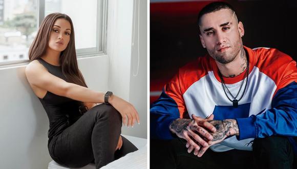 Angie Arizaga y Jota Benz confirman que salen en una relación exclusiva. (Foto: Instagram / @angiearizaga / @jotabenz92)