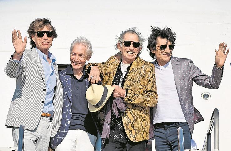 The Rolling Stones llegan hoy a nuestro país