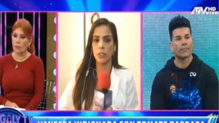 Carlos ‘Tomate’ Barraza dejó entrevista con Magaly Medina para no discutir con su ex Vanessa López