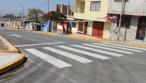 El Porvenir: Inauguran mejoramiento de 16 calles de pistas y veredas en el sector Los Laureles