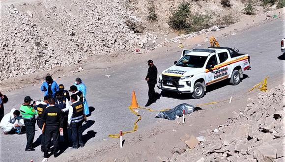 El cuerpo de una mujer fue  abandonada en Peruarbo en Cerro Colorado