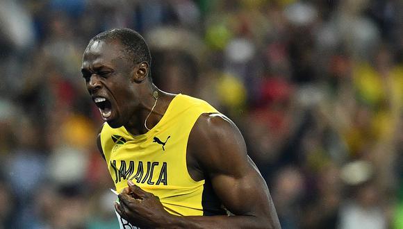 Usain Bolt logró el oro en los 200 metros