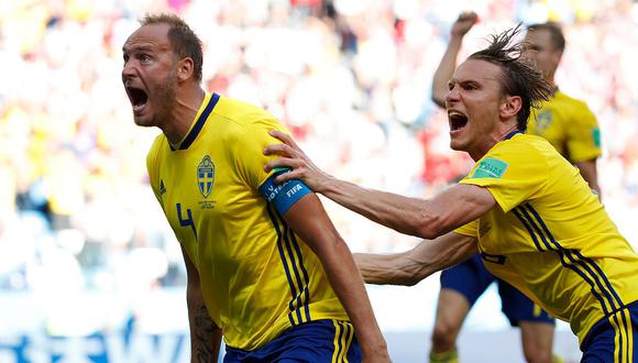 Suecia 1-0 Corea del Sur: Nórdicos logran su primera victoria en el Mundial