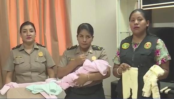 Ventanilla: Recién nacida es abandonada dentro de una caja de cartón (VIDEO)