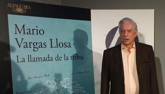 Mario Vargas Llosa presenta su último libro ‘La llamada de la tribu’