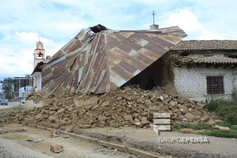 Cometen delito cultural en histórica Capilla de Pichcus 