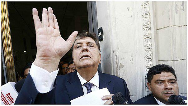 García sobre denuncia por Odebrecht: "No tengo indicios de haber recibido soborno alguno"