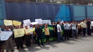 Trabajadores de Sedalib protestan otra vez contra posible privatización