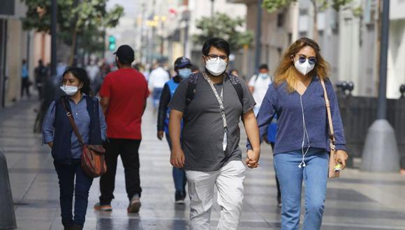 El titular del Ministerio de Salud (Minsa), Jorge López, informó que el uso de mascarilla en espacios abiertos volvería a ser obligatorio a nivel nacional. (Foto: GEC)