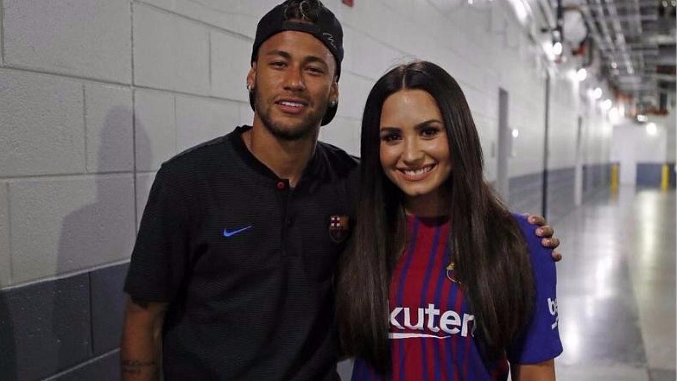 ¿Existe un romance entre Demi Lovato y Neymar? (FOTOS)