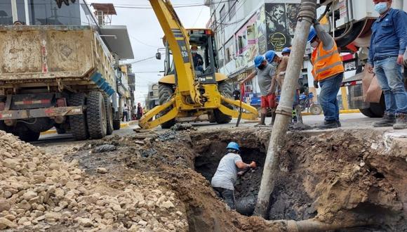 Retrasan ejecución de obras de saneamiento en Chiclayo.