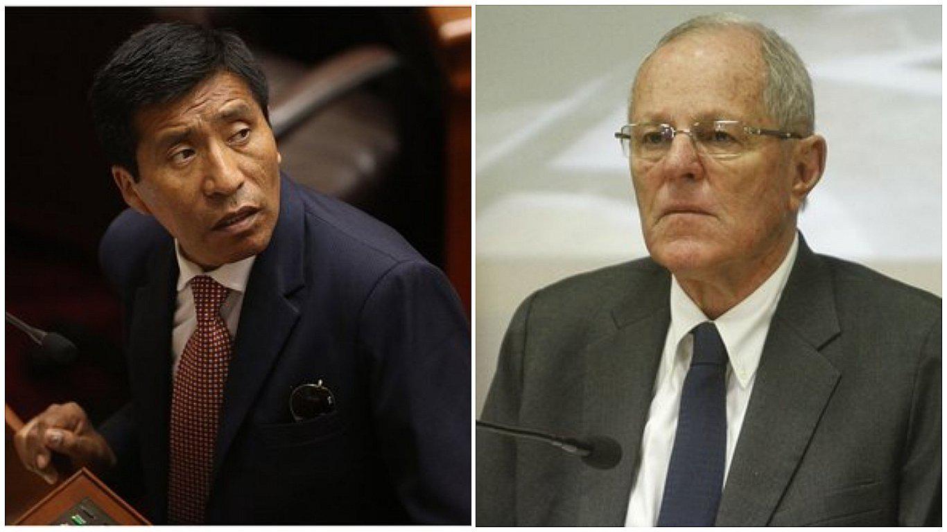 Moisés Mamani dice que sí tenía video de PPK, "pero se dañó"