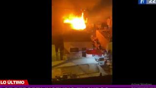 Reportan incendio en vivienda de la zona de Malambito, en Surco