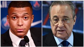 Florentino Pérez dejó rotunda respuesta cuando le preguntaron por Mbappé 